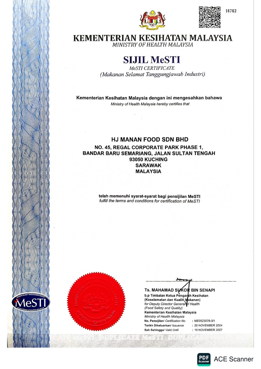 MeSTI certificate